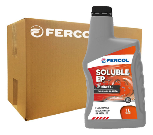 Aceite Soluble Ep Fercol Refrigerante X 1 Lt (caja 12x1 Lt)
