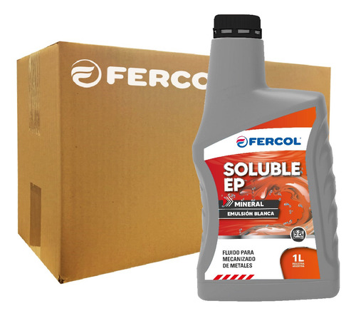 Aceite Soluble Ep Fercol Refrigerante X 1 Lt (caja 12x1 Lt)