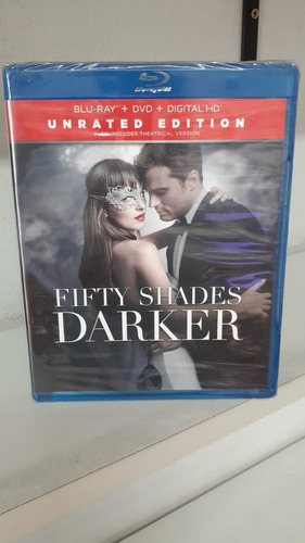 Blu-ray + Dvd - Fifty Shades Darker Unrated Edition
