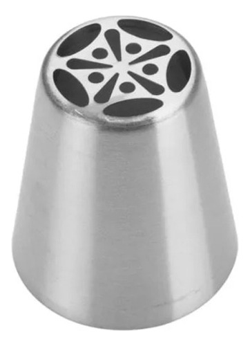 Kit Confeiteiro 12 Bicos Russos Confeitar Aço Inox Doces Tamanho Médio