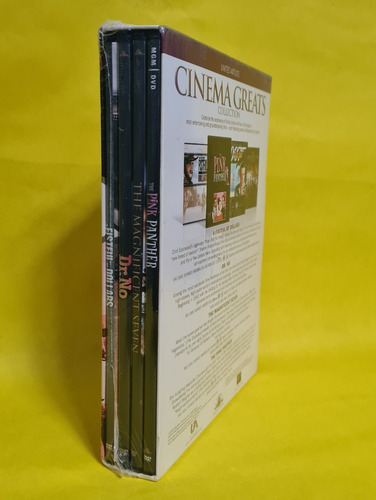 Box / Cinema Greats Collection / Eastwood / Connery / Mcquee