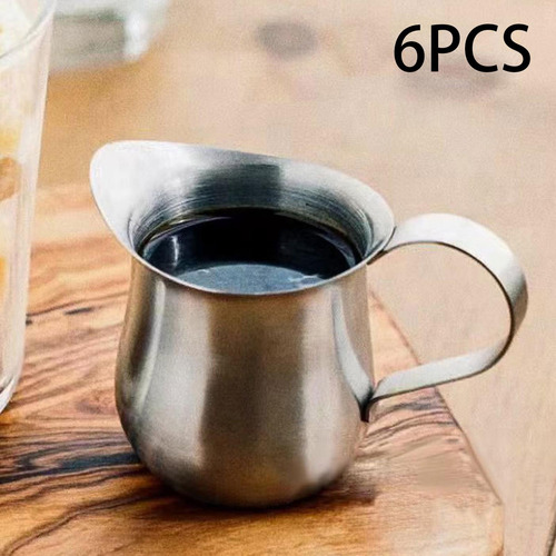 6 Piezas Crema Dispensadora Crema Jarra Espresso Crema 60 Ml
