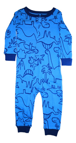 Pijama Sin Pies De 1 Pieza Dino 100% Algodón Carters