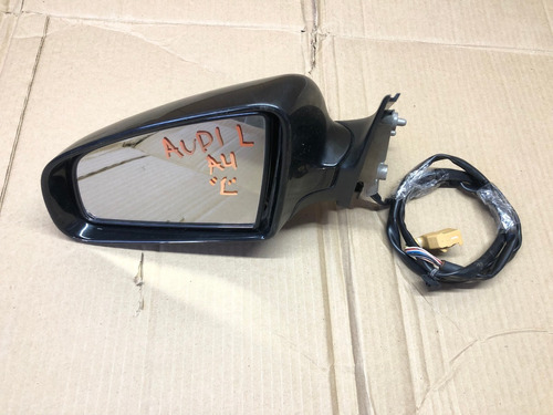 Espejo Retrovisor Izquierdo Electrico 05-08 Audi A4 Negro