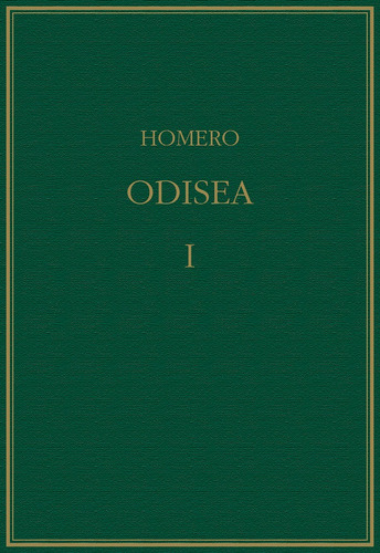Odisea. Volumen I, Cantos I-iv, De Homero. Editorial Consejo Superior De Investigaciones Cientificas, Tapa Dura En Español