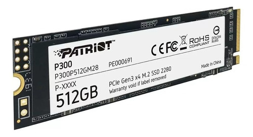 Disco Solido Patriot Patriot P300 M.2/512gb