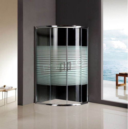 Imagen 1 de 3 de Esatto® Cancel Baño Curv S/base C/ray 100x100x185 Ca-010r