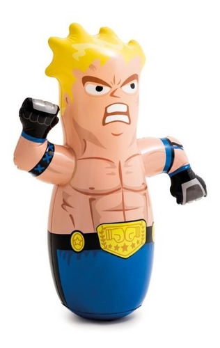 Imagen 2 de 4 de Bobo Muñeco Luchador Inflable Golpeable Para Niños Punching