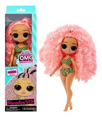 Lol Surprise Muñeca Omg Swim Paradise Vip Rubia