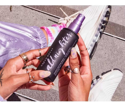 Spray de fixação All Nighter _urban Decay _118 ml Primer Tone Purple