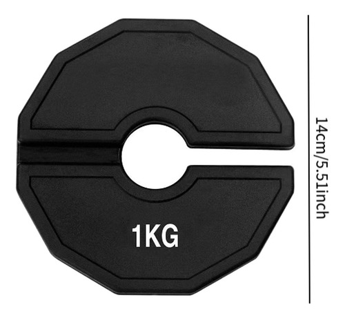 Placa De Peso Fraccional Fácil De Conectar 1 Kilogramo