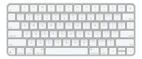 Teclado Bluetooth Apple Magic Keyboard A2450 Cor De Teclado Prata E Branco