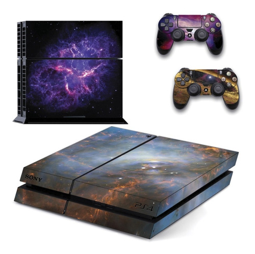 Skin Personalizado Para Ps4 Fat Galaxia (0960)