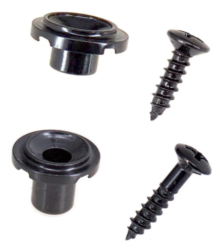 2 Retenedor De Cuerda Y Tornillo Accesorios Para Negro