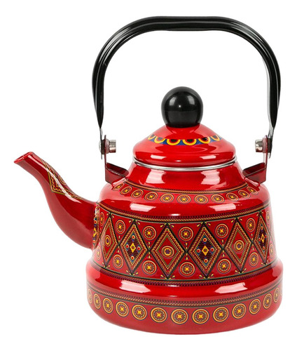 Compatible Tetera De Té Esmaltada De 2,5 L, Tetera Para