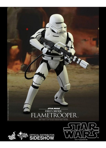 Star Wars Hot Toys First Order Flametrooper Escala 1/6