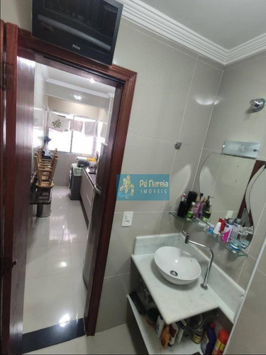 Kitnet Com 1 Dormitório À Venda, 29 M² Por R$ 250.000,00 - Canto Do Forte - Praia Grande/sp - Kn0064