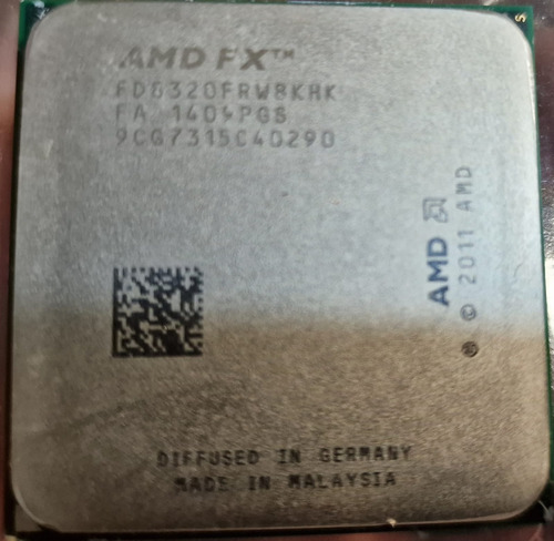 Procesador Amdfx-8320 De 8 Núcleos Y 8 Hilos Con 4ghz 