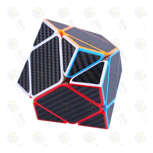 Cubo Mágico Pack Moyu Fibra De Carbono Pyra-mega-sq1-skewb