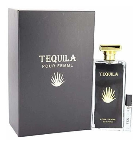 Tequila Pour Femme Noir For Women 2 Piece Gift Set B96gc