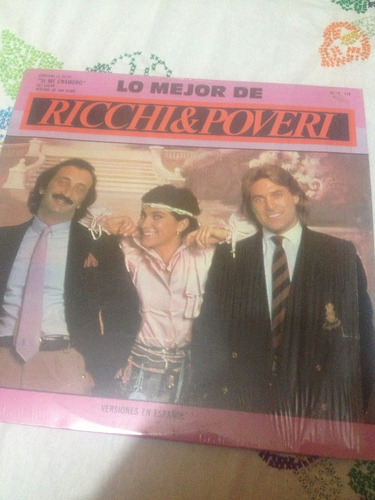 Ricchi & Poveri Éxitos Lo Mejor Disco De Vinil Original 