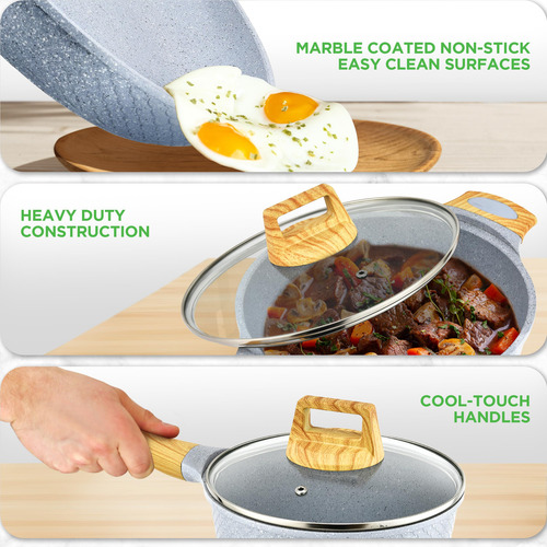 Juego De 22 Utensilios De Cocina Y Horneado Antiadherentes