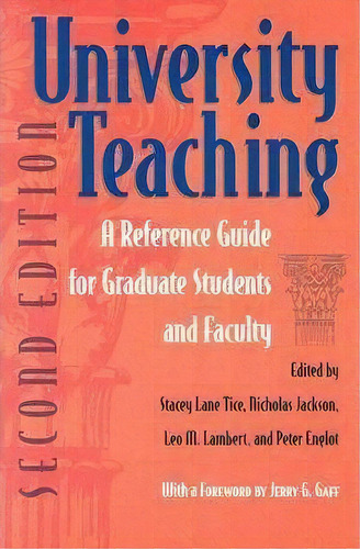 University Teaching, De Leo M. Lambert. Editorial Syracuse University Press, Tapa Blanda En Inglés