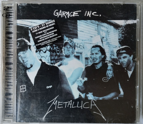  Metallica Garage Inc Doble Compac Disc 1991 Rock