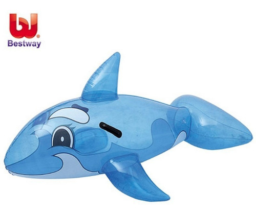 Imagen 2 de 6 de Colchoneta Inflable Ballena 157x94cm Bestway 41037 Bigshop