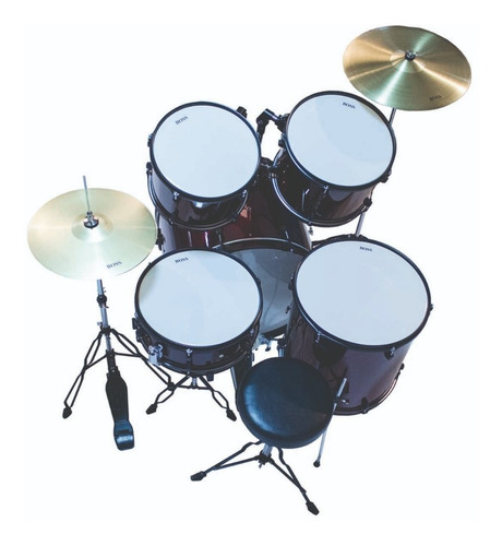 Imagen 2 de 4 de Bateria Acustica Boss Jbp0803 5 Piezas