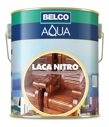 Laca Nitro Nitro Celulósica Maderas 0,9 L Brillante - Belco