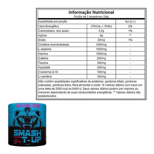 SMASH T-UP 300G - UNDER LABZ