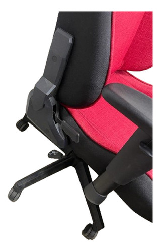 Silla De Escritorio Deportiva Tapizado Tela Bride Auto Tunin
