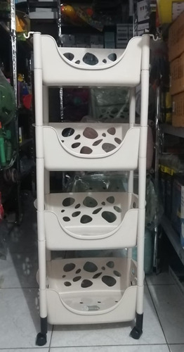 Verdulero De Plastico De 4 Niveles Colores