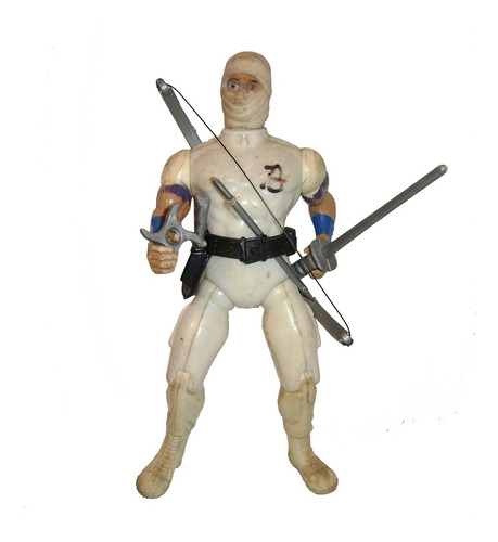 Muñeco Rambo Ninja Blanco (Usado)