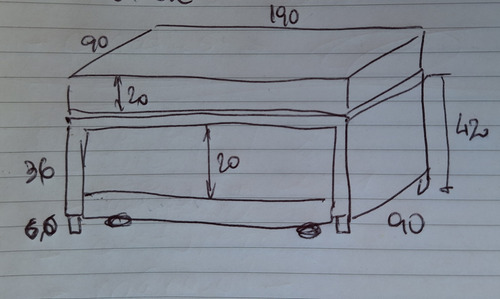 Sommier Cama Carro Springwald 190x90cm Con Los 2 Colchones Beige (Usado)