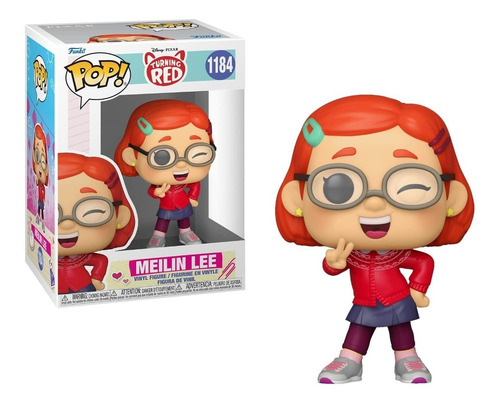 Imagem 1 de 3 de Boneco Funko Pop Disney Turning Red Meilin Lee #1184