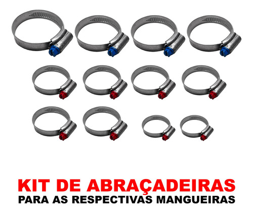 Kit Mangueira Radiador Reservatório Vectra 2.0 8v 06 A 11