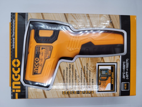 Imagen 4 de 7 de Pistola Termómetro Medidor Láser De Temperatura Marca Ingco
