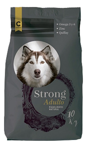 Alimento Para Perros Strong X 10 Kg.