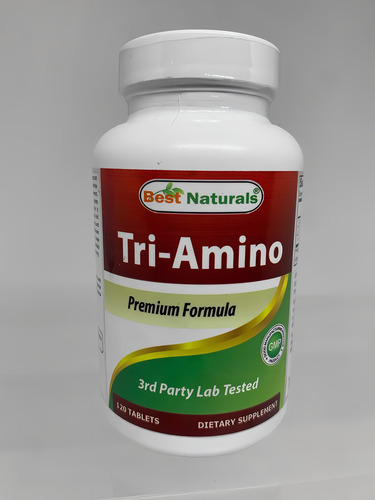 2024 * Tri - Amino 3548mg - 120 Tab - Best Naturals Sabor Sin Sabor