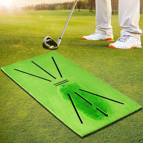 Alfombrilla Columpio Golf Ayuda Para Practica Golpe Alfombra