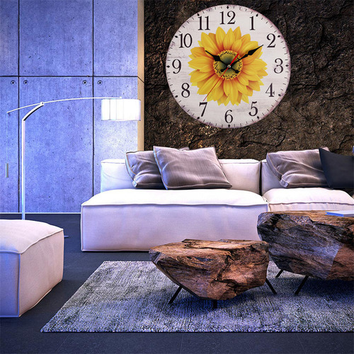 Reloj De Pared Para Cocina, Funciona Con Pilas, Grande, Fáci