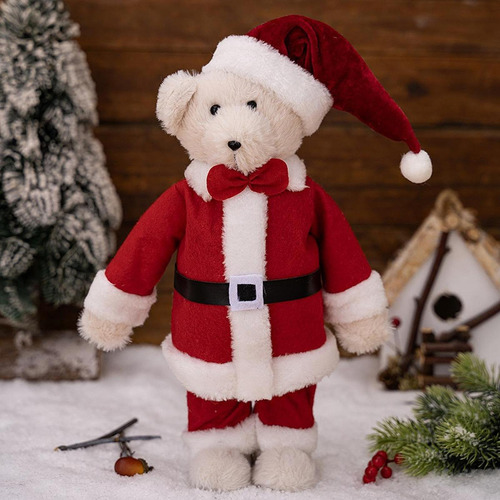 Oso De Peluche Navideño, Oso De Peluche, Oso De Navidad,