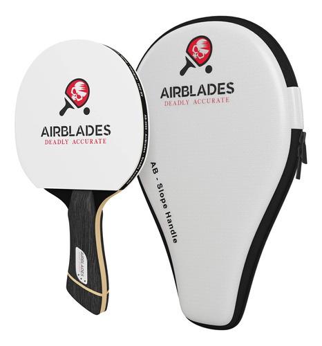 Paddle Profesional De Ping Pong Con Estuche De Transporte Du