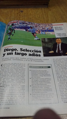 Noticias 1087 Diego Maradona Seleccion Y Un Largo Adios 1997