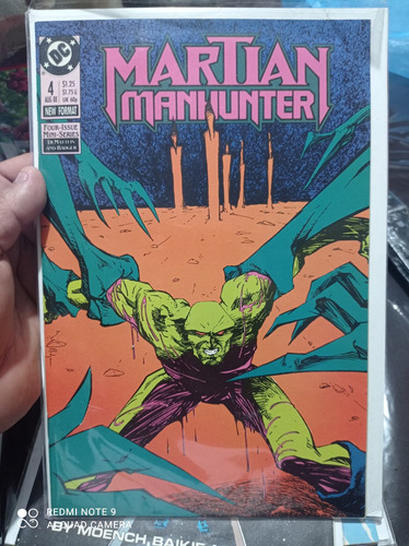 Cómic Dc En Inglés Martian Manhunter No.4 Of 4 Mini Serie  4