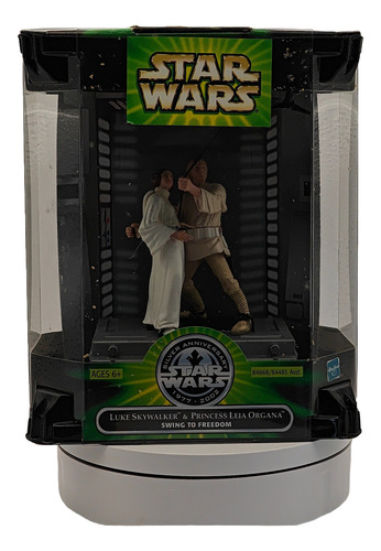 Star Wars Hasbro Luke & Leia Swing To Freedom Power Of Jedi