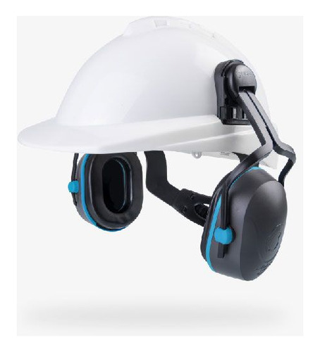 Orejera Antiruido Protector Auditivo De Copa L-320 P/casco Color Gris