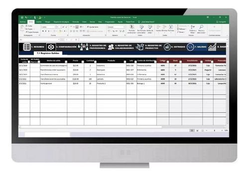 Plantilla Para Control Gestion De Inventarios Automatica